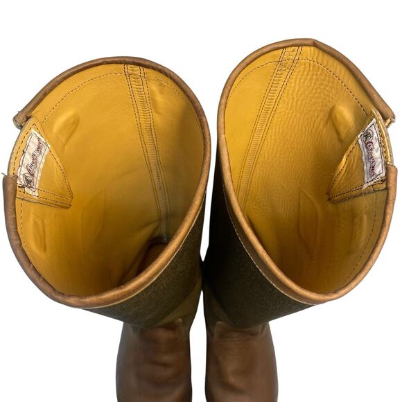 Chippewa Vipercloth Snake Boots Size 10.5 D 23907 Made in USA Lined Vibram main image 8